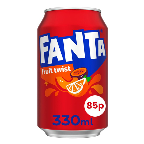 FANTA FRUIT TWIST CAN PMP 85P 24X 330ML