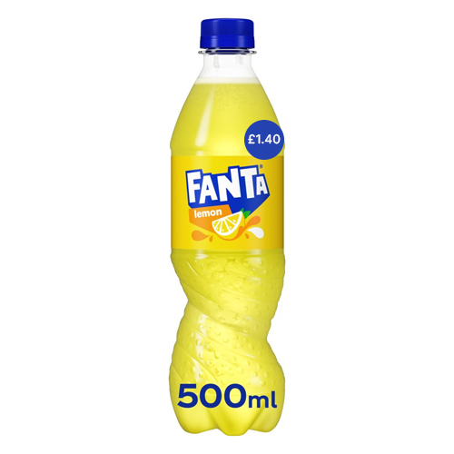 FANTA LEMON PET PMP £1.40 500ML