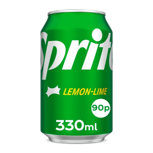 SPRITE CAN PMP 90P 330ML