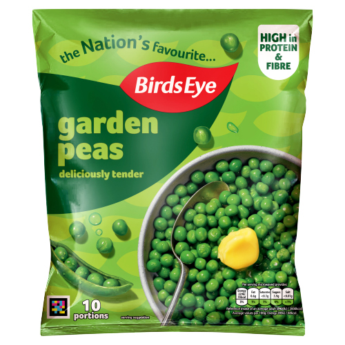 BIRDS EYE GARDEN PEAS 800G