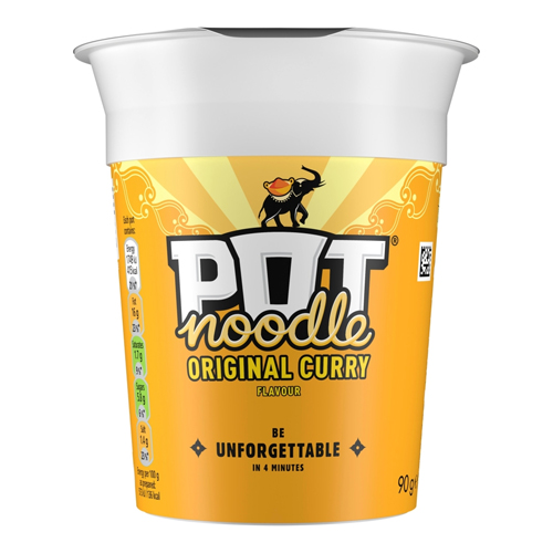 POT NOODLE ORIGINAL CURRY STANDARD 90G