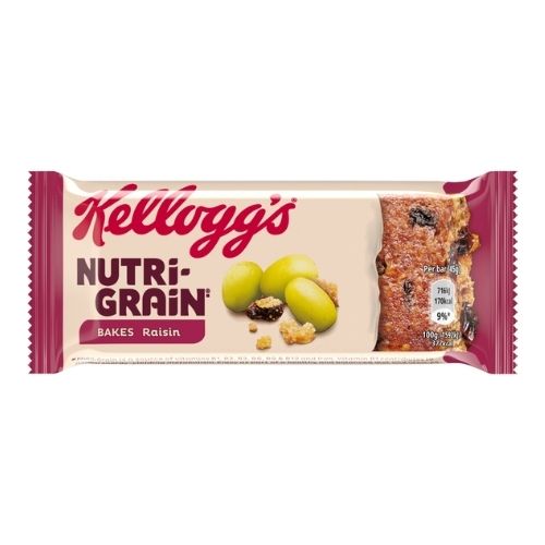 KELLOGG'S NUTRI-GRAIN BAKES RAISIN 45G