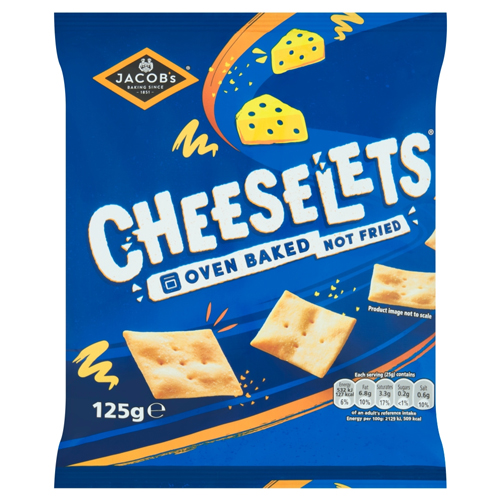 JACOB'S CHEESELETS 125G