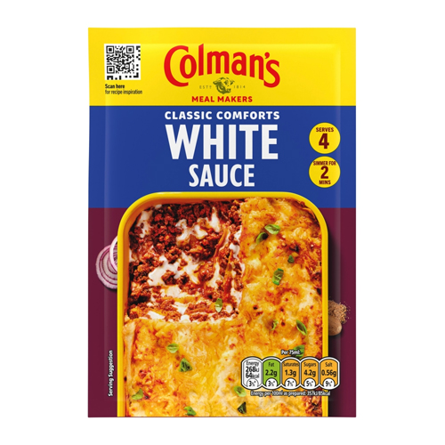 COLMAN'S POUR OVER SAUCE SAVOURY WHITE 25G