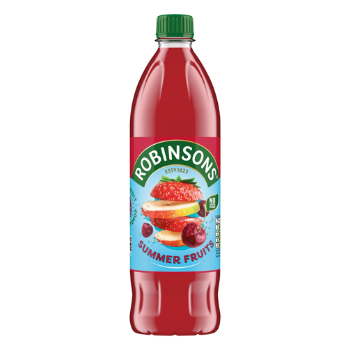 ROBINSONS SUMMER FRUITS SQUASH NAS  PET 1L