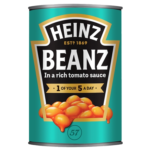 HEINZ BAKED BEANZ IN A RICH TOMATO SAUCE 12X 415G
