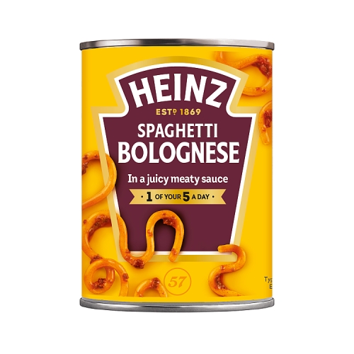 HEINZ SPAGHETTI BOLOGNESE 24X 400G