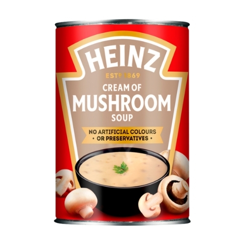 HEINZ CREAM OF MUSHROOM SOUP 290G