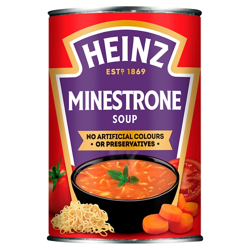 HEINZ MINESTRONE SOUP 400G