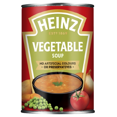 HEINZ VEGETABLE SOUP 24X 400G