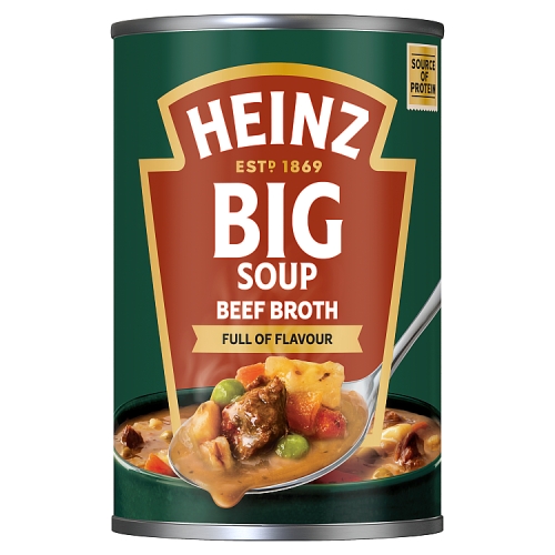 HEINZ BIG SOUP BEEF BROTH 400G