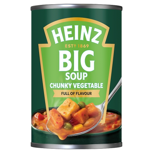 HEINZ BIG SOUP CHUNKY VEGETABLE 400G