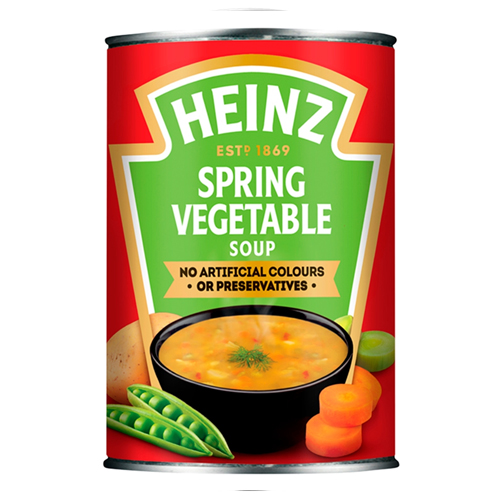 HEINZ SPRING VEGETABLE SOUP 400G