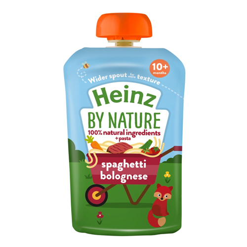 HEINZ SPAGHETTI BOLOGNESE POUCH 10+M 180G