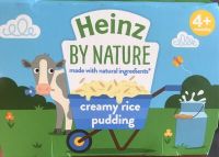 HEINZ CREAMY RICE PUDDING 4PK 100G