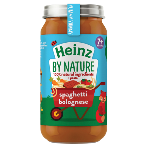 HEINZ BY NATURE SPAGHETTI BOLOGNESE 7+M 200G