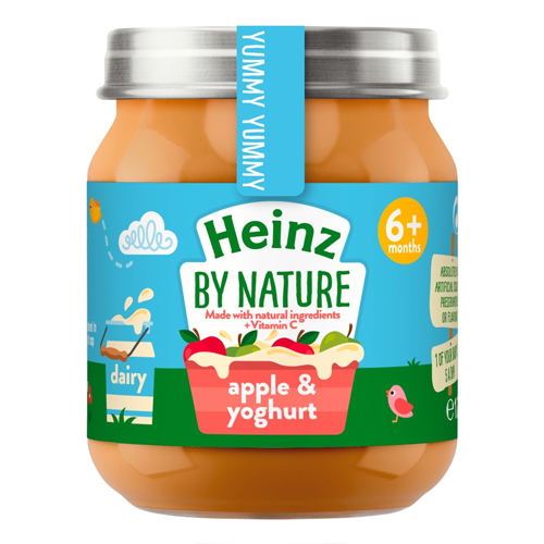 HEINZ APPLE & YOGHURT 120G