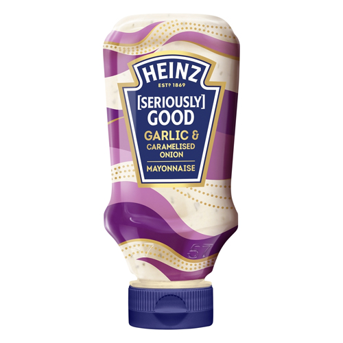 HEINZ GARLIC & CARAMELISED ONION MAYONNAISE 220ML