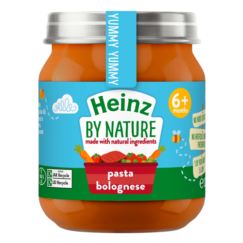 HEINZ BY NATURE PASTA BOLOGNESE JAR 6+M 120G