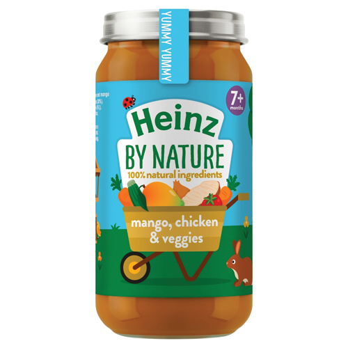 HEINZ MUM OWN VERY MILD MANGO CHICKEN CURRY 7+M 200G