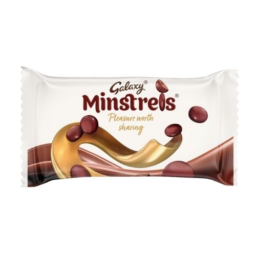 GALAXY MINSTRELS CHOCOLATE BAG 42G
