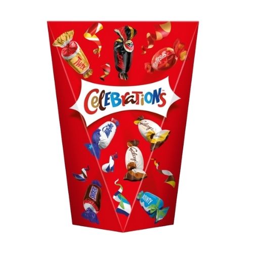 CELEBRATIONS POP BOX 185G