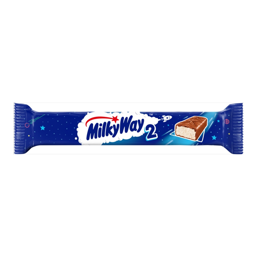MILKY WAY NOUGAT & MILK CHOCOLATE SNACK BAR 43G