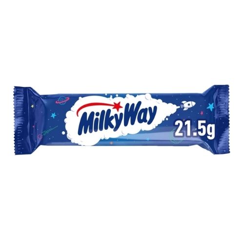 MILKY WAY NOUGAT & MILK CHOCOLATE SNACK BAR 21.5G
