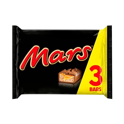 MARS CHOCOLATE BARS 3PK 118.2G