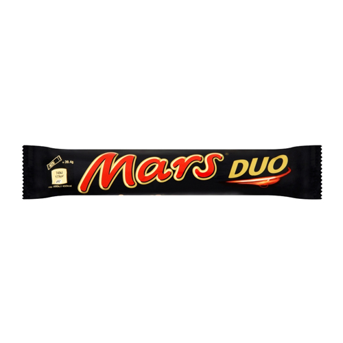 MARS CARAMEL NOUGAT & MILK CHOCOLATE SNACK BAR DUO 78.8G