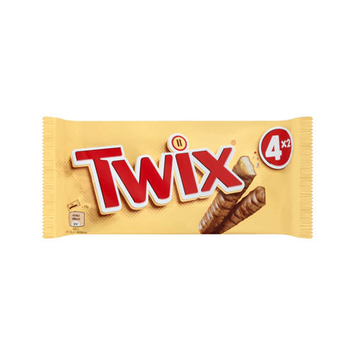 TWIX TWIN SNACKSIZE MULTIPACK 160G
