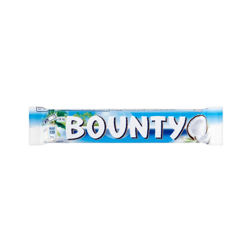 BOUNTY COCONUT MILK CHOCOLATE DUO BAR 57G