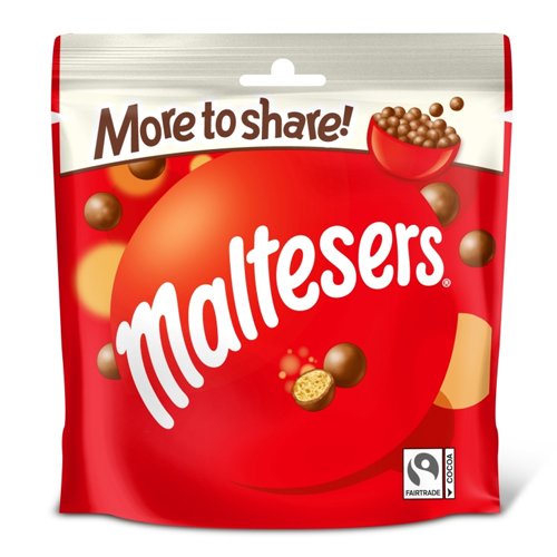 MALTESERS MILK CHOCOLATE & HONEYCOMB SHARING POUCH 158G