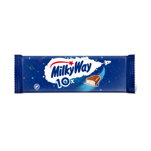 MILKY WAY CHOCOLATE BARS 10PK 21.5G