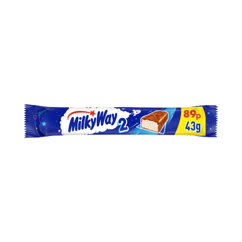 MILKY WAY MILK CHOCOLATE BAR PMP 89P 43G