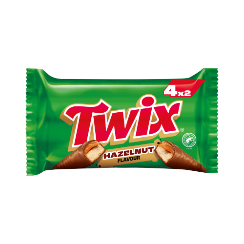 TWIX HAZELNUT BAR 4PK 184G