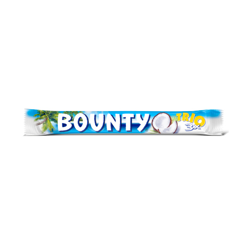 BOUNTY TRIO COCONUT MILK CHOCOLATE BAR 85G