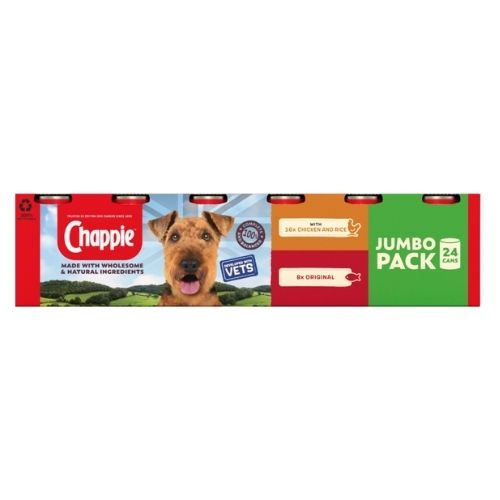 CHAPPIE DOG TINS FAVOURITES 24PK 412G