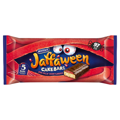 MCVITIE'S JAFFAWEEN CHERRY CAKE BAR 5PK 122G
