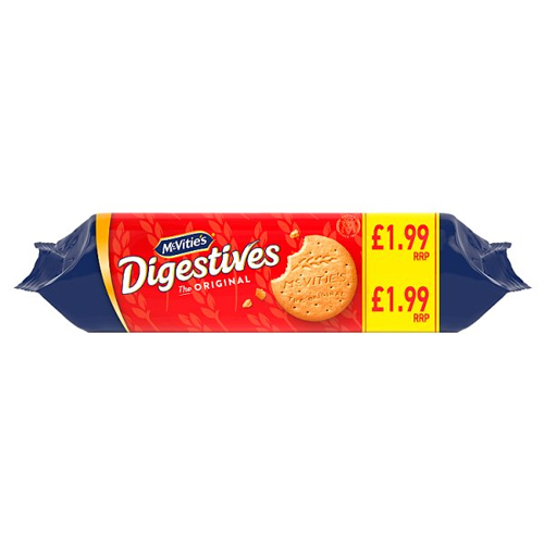 MCVITIE'S DIGESTIVES THE ORIGINAL BISCUITS PMP £1.99 360G