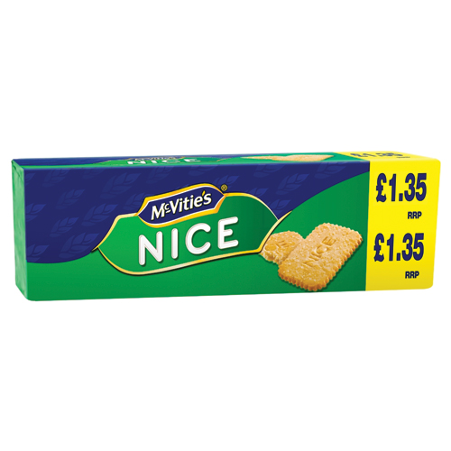 MCVITIE'S NICE BISCUITS PMP £1.35 250G