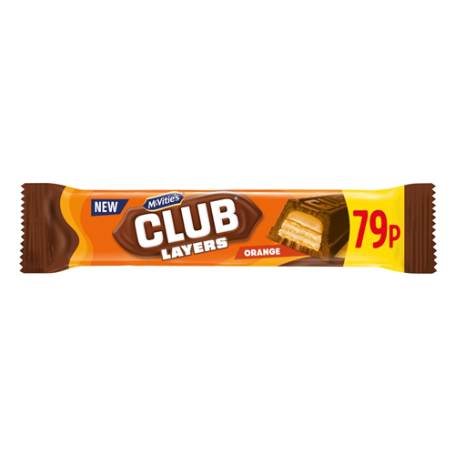 MCVITIE'S CLUB WAFER ORANGE PMP 79P 39.5G
