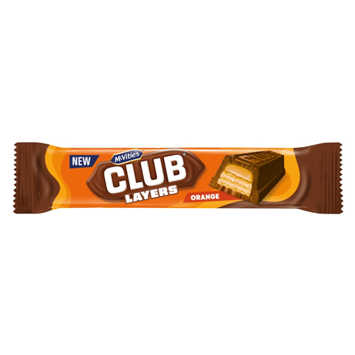 MCVITIE'S CLUB WAFER ORANGE 39.5G