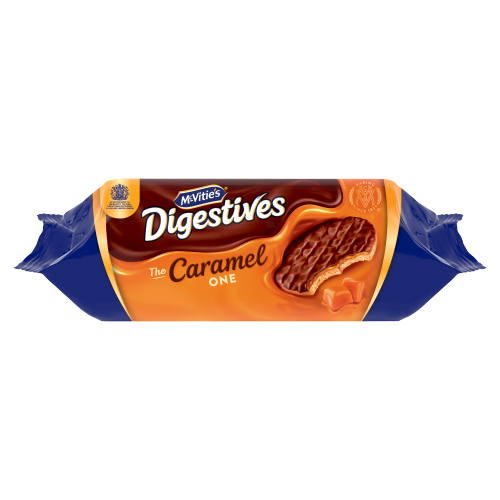 MCVITIES CARAMEL DIGESTIVES 250G
