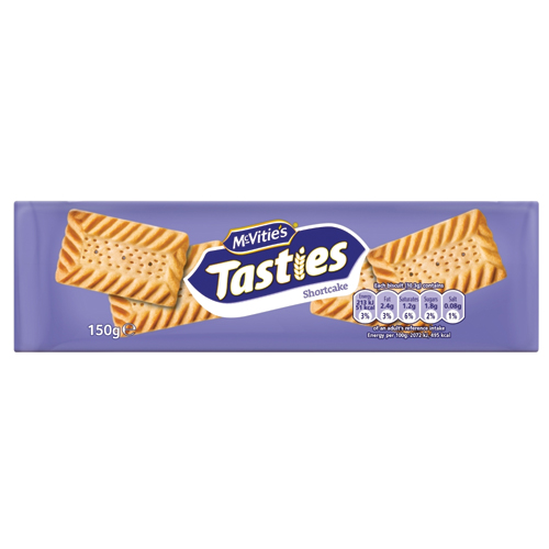 MCVITIE'S TASTIES SHORTCAKE BISCUITS 150G