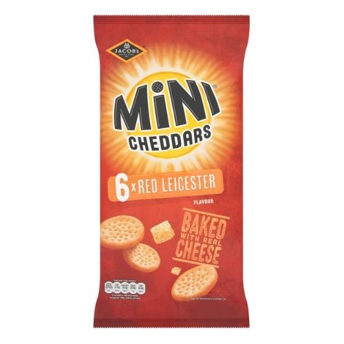 JACOB'S MINI CHEDDARS SMOKY BBQ 6PK 23G