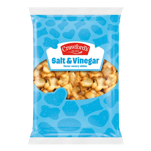 CRAWFORD'S SAVOURIES SALT & VINEGAR 200G