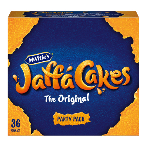 MCVITIE'S JAFFA TRIPLE CAKES 12 CAKES 396G
