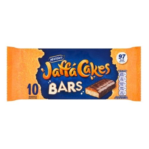MCVITIE'S JAFFA CAKE BARS 10 PACK 265G