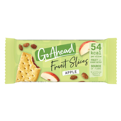 GO AHEAD FRUIT SLICES APPLE 43.6G